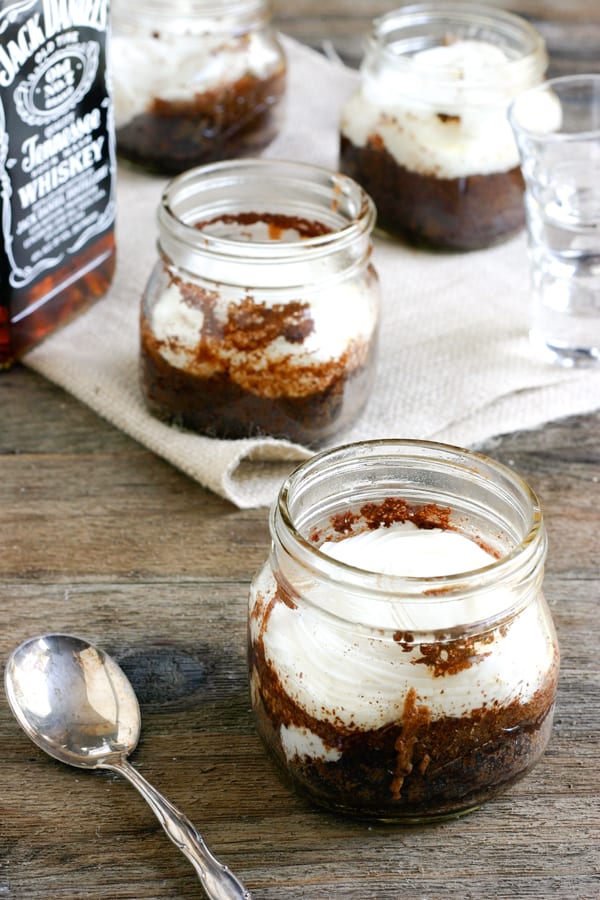 Whiskey in a Jar Chocolate Cake