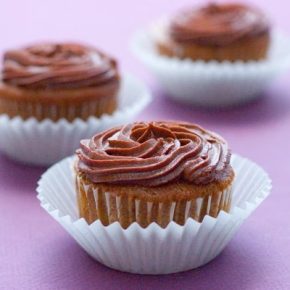 Chocolate Sour Cream Cupcakes with Chocolate Buttercream Frosting  1