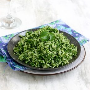 Mexican Green Rice Salad