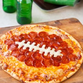 Football Peperoni Pizza