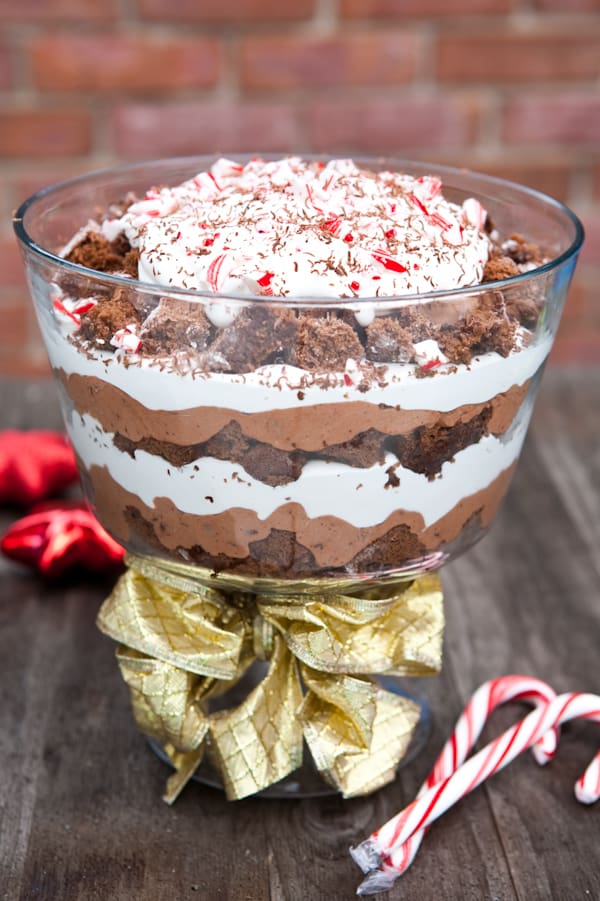 Chocolate Peppermint Trifle