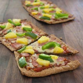 Ham and Pineapple Flat Bread Pizzas 2