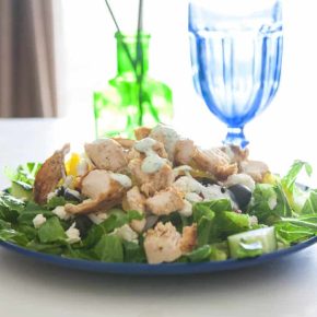 Grilled Greek Chicken Salad 3