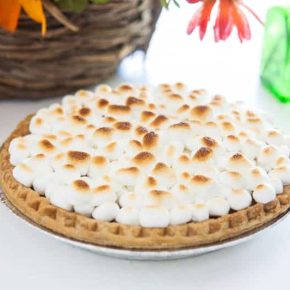Sweet Potato Pie with Marshmallows and Spiced Cream  2