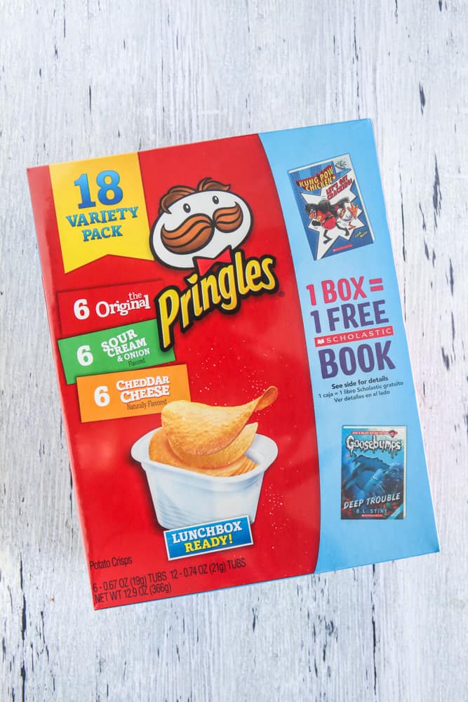 box of pringles chips