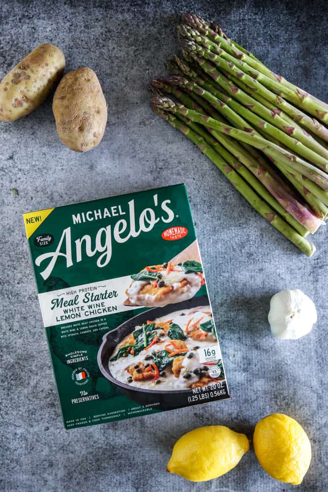 michael angelos product with vegetables