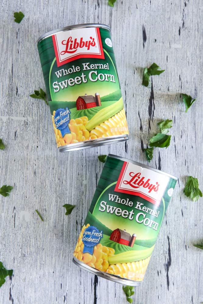 two cans of libby's sweet corn