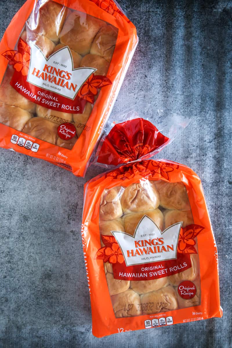 two bags of king's hawaiian bread